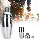 750ML Stainless Steel Cocktail Shaker Mixer Maker Drink Holder Container Bar