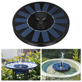 Fontaine solaire flottante pour baignoire d'oiseaux alimentée en énergie par le soleil et pour les bassins