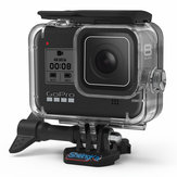 SheIngKa FLW318 60M Waterproof Underwater Diving Protective Case Shell for GoPro Hero 8 Black Action Sports Camera