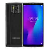 DOOGEE N100 Global Version 5.99 inch FHD+ 10000mAh NFC Android 9.0 21MP+8MP Dual Rear Cameras 4GB RAM 64GB ROM Helio P23 Octa Core 4G Smartphone