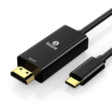 Biaze Type-C to HD Kablosu 4K 60Hz Video 3M HD Dönüştürücü Video Adaptörü MacBook için HDMI Adaptörü