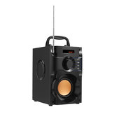 Subwoofer sem fio Bluetooth Big FM Speaker Digital Heavy Bass Boombox Som Caixa Suporte TF Cartão AUX