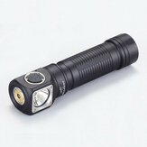 SKILHUNT H04R RC XM-L2 1200lm Magnetisch Wiederaufladbare LED-Taschenlampe Scheinwerfer Stirnlampe mit 2-Gruppen-Modus
