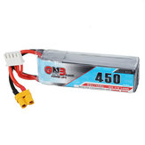 Bateria Gaoneng GNB 11.1V 450mAh 80/160C 3S LiPo com conector XT30 para GEPRC PHANTOM HD Toothpick