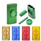  3 in1 Metal Aluminum Multifunctional Grinder Pipes Set Storage Container + Pipe