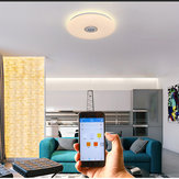 Έξυπνος οροφής με 60W LED, RGB, ηχείο μουσικής Bluetooth, εφαρμογής ελέγχου φωτισμού και τηλεχειριστηρίου