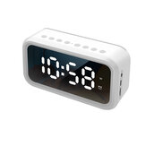 FY101 Alarma digital Reloj Altavoz bluetooth FM Radio Emisión de pago LED Tabla Reloj Hora Fecha Temperatura Pantalla Decoraciones para el hogar