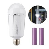 15W E27 Built-in Battery Constant Current Pure White LED Emergency Light Bulb Indoor Home Lamp AC85-265V 