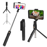 Bastão de selfie mini com controle remoto Bluetooth K07, suporte para telefone extensível e tripé