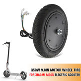 350W 9.8 Inch Motor Explosion Proof Wheels Tire for M365 Electric Scooter Ideal Replacement