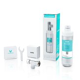 VIOMI VF3 3 In 1 Vorfilter Rohranschluss Wasserfilter 5L/min Durchflussrate für Küche Badezimmer Transparenter Filter Von