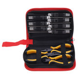Yunzhong YZ053 10 darab Slotlted Phillips Hex csavarhúzó Pliers Tools Box szett