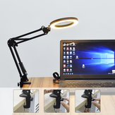 Φωτιστικό Φακού LED 5X 500mm που προσαρτάται στο γραφείο με κλίση,με LED που λειτουργεί με USB και μεγεθυντικό φακό με 3 λειτουργίες ρύθμισης έντασης φωτισμού