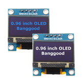 Geekcreit® 0.96-calowy moduł wyświetlacza OLED I2C IIC z komunikacją 128*64 Wyświetlacz LCD Geekcreit dla Arduino - produkty kompatybilne z oficjalnymi płytkami Arduino