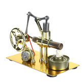 Mini motore generatore di energia modello di motore a combustione interna ad aria calda Stirling giocattolo didattico di scienze fisiche.