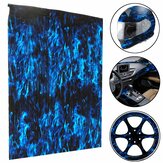 Hydrographischer PVA-Film Wassertransferfilm Hydro Dip Blue Fire Style Dekorationen