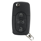 3 шт. Черный Кнопки Авто Дистанционный брелок с Батарея для Audi A2 A3 A4 A6 A8 TT