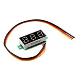 20pcs 0.28-дюймовый 3-проводной 0-100V Цифровой красный дисплей DC вольтметр Регулируемый напряжение Meter