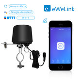EWelink Smart WiFi Switch Contrôleur de vanne d'eau Système domotique Vanne de contrôle d'eau à gaz Fonctionne avec Alexa Google