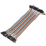 40pcs 20cm Female to Female Jumper Cable Dupont Wire