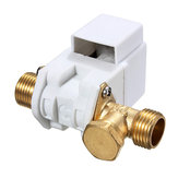 Válvula solenoide normalmente cerrada de 24V CC N/C de 1/2 pulgada para agua aire