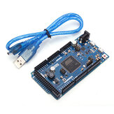 Placa de desenvolvimento DUE R3 32 bits ARM com cabo USB Geekcreit para Arduino - produtos que funcionam com placas Arduino oficiais