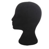 Kadın Siyah Strafor Manken Kafa Standı Modeli