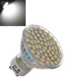 GU10 4,5W Wit 60 SMD 3528 LED Spotlightt Lamp Bulb AC 220V