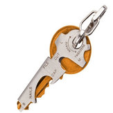EDC 8 in 1 Flaschenöffner Schlüsselanhänger Gadget Multifunktions-Schlüsselclip