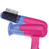 Mini-secador de cabelo à mão pente ferramenta de estilo de cabelo encaracolado