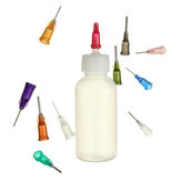 DANIU 50ml Needle Dispenser Bottle for Rosin Solder Flux Paste + 11 Needles