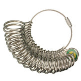 27pcs Metalen Vinger Ring Sizer Maatmeter Materiaal Juwelen US Maat 1 tot 13