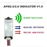 APM2.5 / 2.6 / 2.8 MWC Uçuş Kontrol Cihazı Işık & Zil Göstergesi V1.0