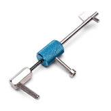 Strumento per serrature DANIU Civil Lock Quick Forced Open Lock Picks argento + blu