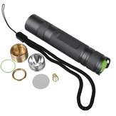 Convoy S2+ Hard Oxygen EDC LED Lampe de poche Shell Host 18650 (Accessoires de lampe de poche 