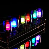 Geekcreit® DIY Aurora LED színes fénykocka kromatográfia üvegóra készlet