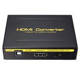 5.1CH 1080P HD a HD SPDIF RCA L / R Audio Splitter Extractor Converter