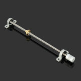 Machifit T8 400mm Stainless Steel Lead Screw Set with Mounted Ball Bearing and Shaft Coupling