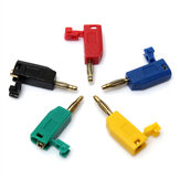 5 Farben 2mm Bananenstecker Stecker für Lautsprecherverstärker Testsondenanschlüsse Cooper