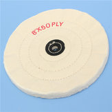 8-дюймовое круглое войлоковое полировальное колесо с арбором 1/2 дюйма для шлифовальных и полировальных работ
