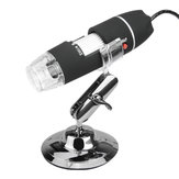 DANIU USB 8 LED 50X-500X 2MP Mikroskop cyfrowy Boroskop z lupą Kamera wideo