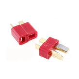 1 Paar Vuurvaste T-stekkerconnector voor RC ESC-batterij