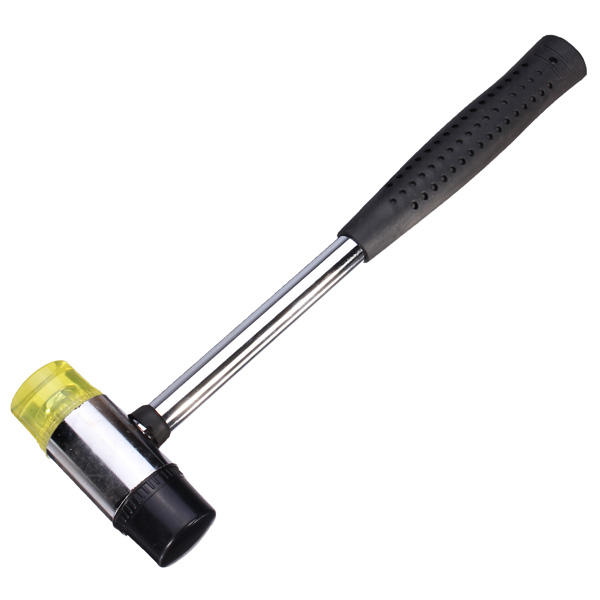30mm Double Face Soft Tap Rubber Hammer Mallet DIY Leather Tool