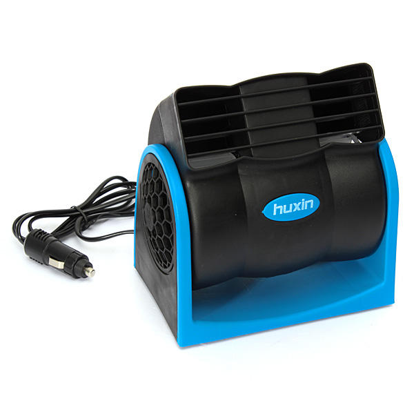 DC 12V Auto Vehicle Truck Cooling Air Fan Speed Adjustable