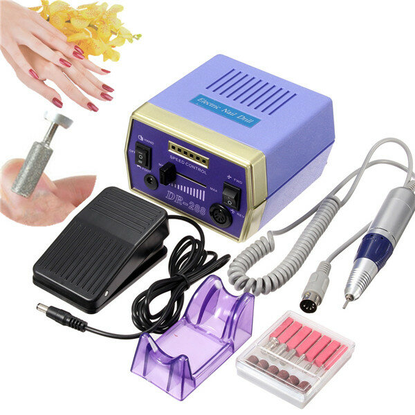 

220-240V Professional Manicure Pedicure Electric Drill Nail Art Set Kit