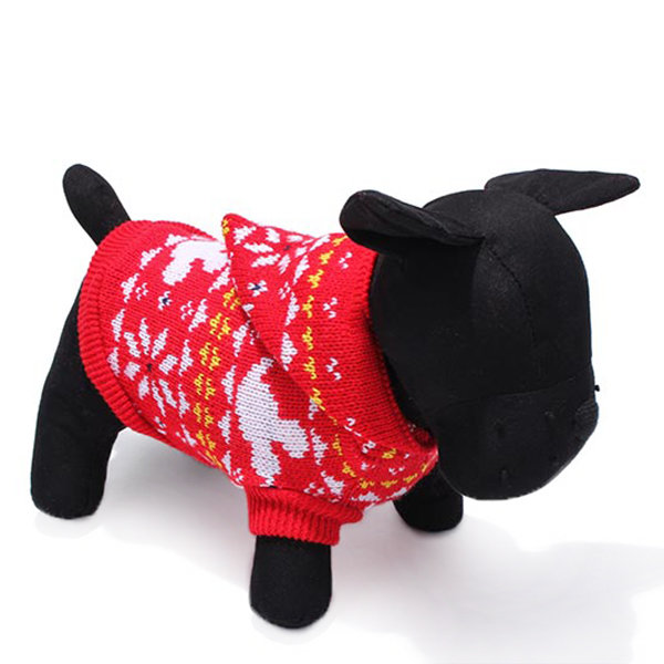 Pet Dog Knitted Breathable Warm Sweater Outwear Winter