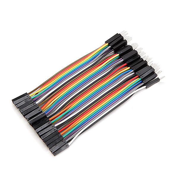 40pcs 10cm Male To Female Jumper Cable Dupont Wire