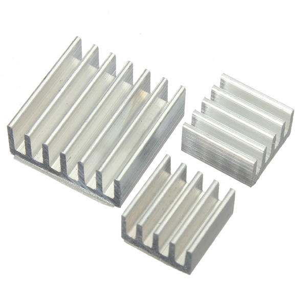 15pcs Adhesive Aluminum Heat Sink Cooler Kit For Cooling Raspberry Pi