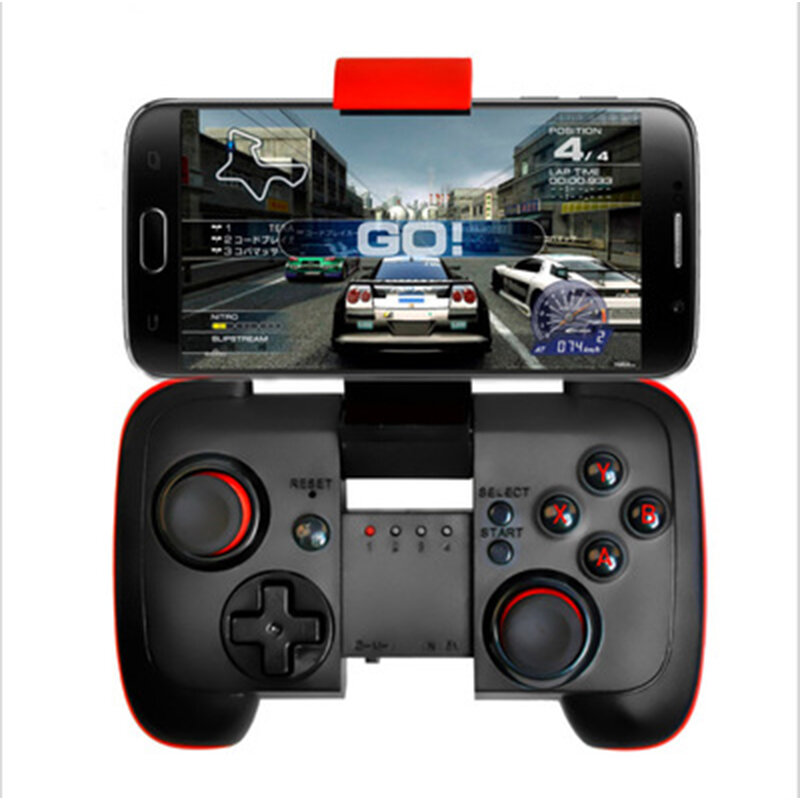 

SAITAKE STK-7002X Wireless bluetooth Gamepad for PUBG Mobile Joystick for iOS Android Mobile Phone Game Controller