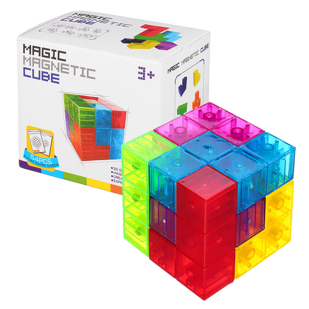MoFun Magnetic Toys 3D MagicBlocks Toys DIY Building Model Toy